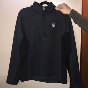 Men’s large spider coat quarter zip